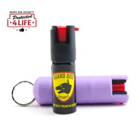 10 Units Lilac Guard Dog Hard Case Pepper Sprays