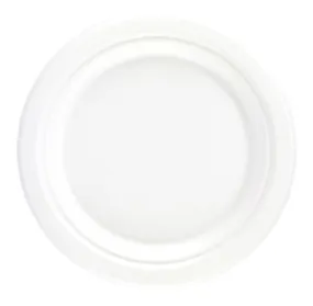 10" (26cm) Bagasse Compostable Plates