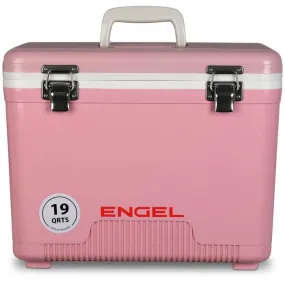 19 Quart Drybox / Cooler: Pink