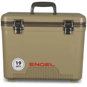 19 Quart Drybox / Cooler: Tan