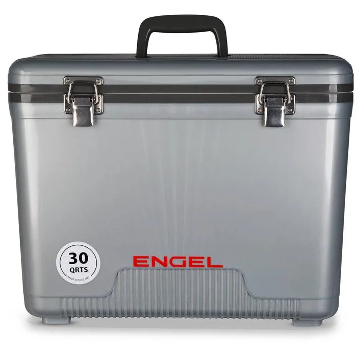 30 Quart Drybox / Cooler: Silver