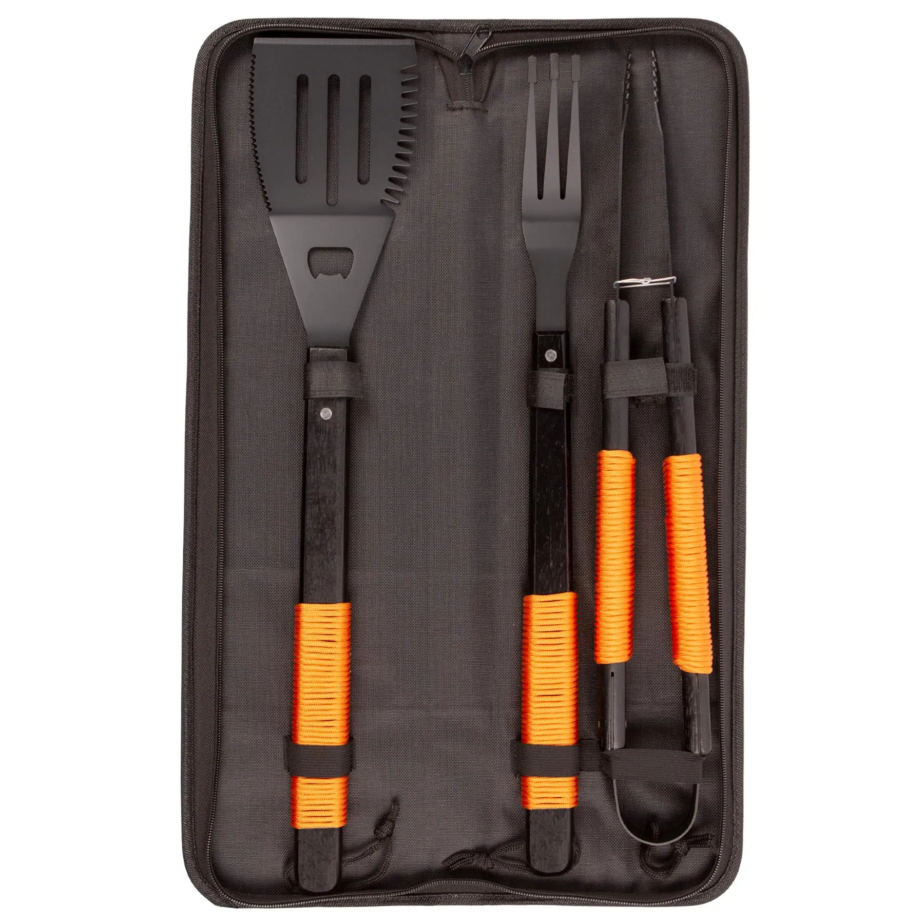 3pc Wooden BBQ Tool Set - By BobbyQ