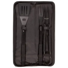3pc Wooden BBQ Tool Set - By BobbyQ