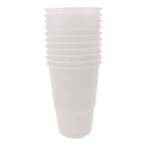 500ml Milla Cup Clear 10pack