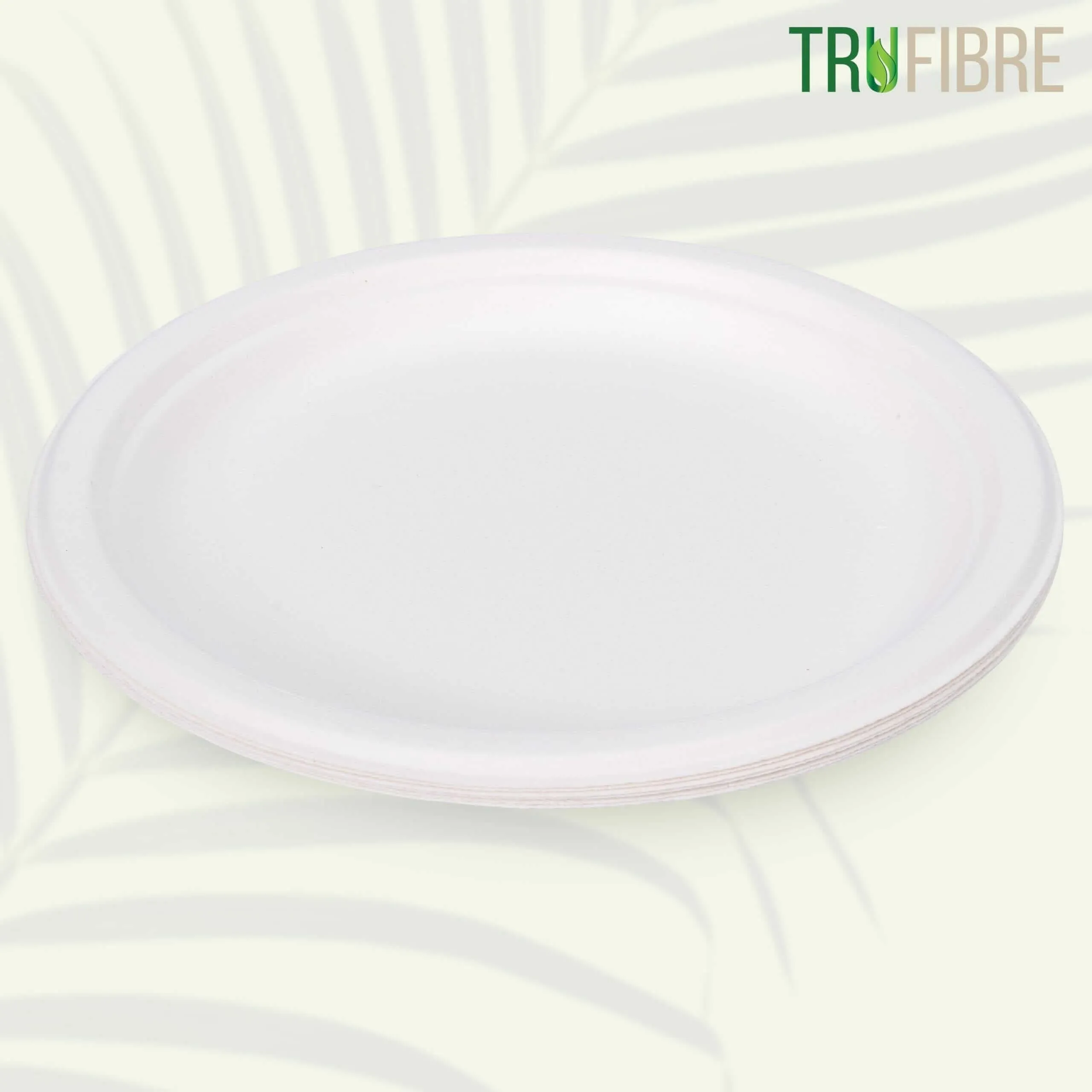 9" White Paper Plates