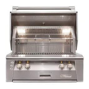 Alfresco ALXE 30-Inch Built-In Grill With Sear Zone And Rotisserie
