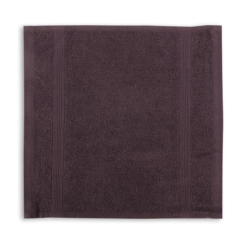 Aqua Ripple Towel (Purple) - Four Piece Set