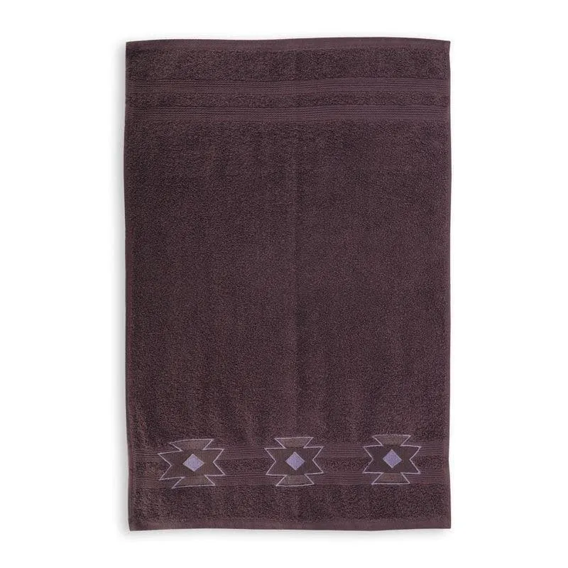 Aqua Ripple Towel (Purple) - Four Piece Set