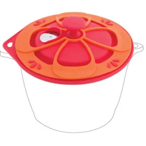 Arshia Intelligent Lid with Pot Mat | Red and Orange