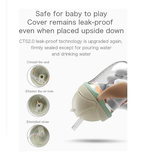 Babycare Kids Sippy Cup 240ml - 3 Colors