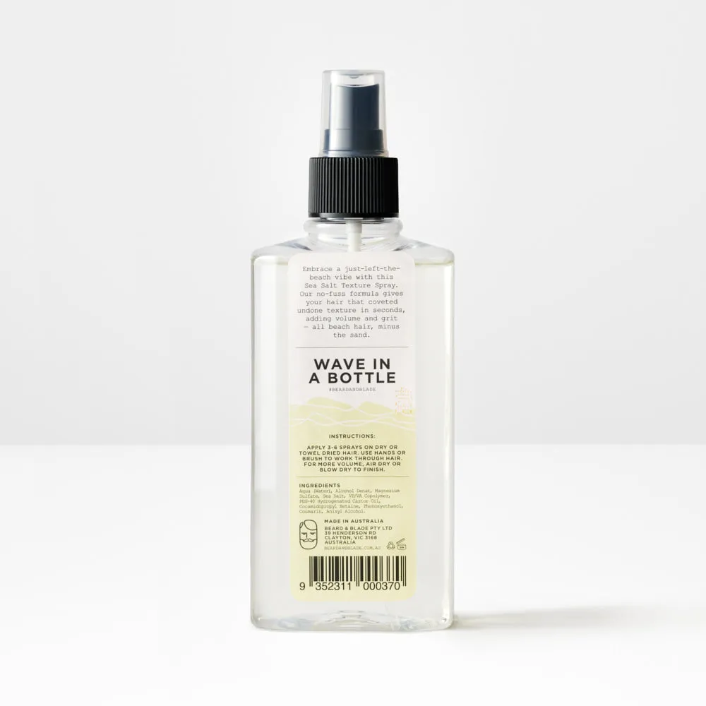 Beard & Blade Sea Salt Texture Spray 200ml
