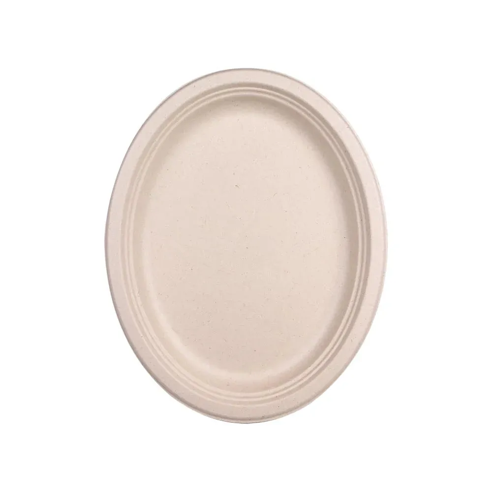 Biodegradable Sugarcane Plate 32cm ‚Äì 10pcs