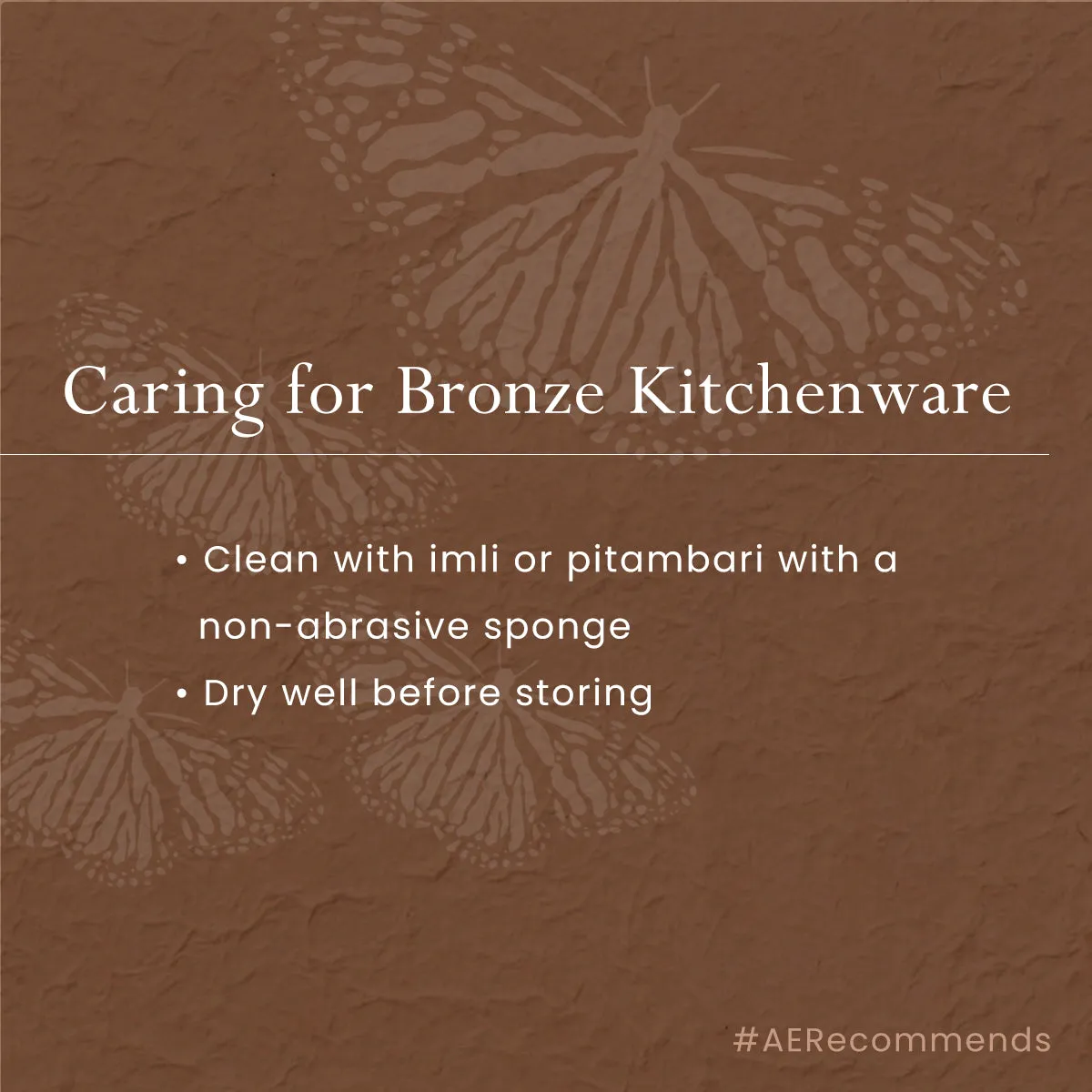 Bronze Plate | Kansa Quarter Thali | 8 inches
