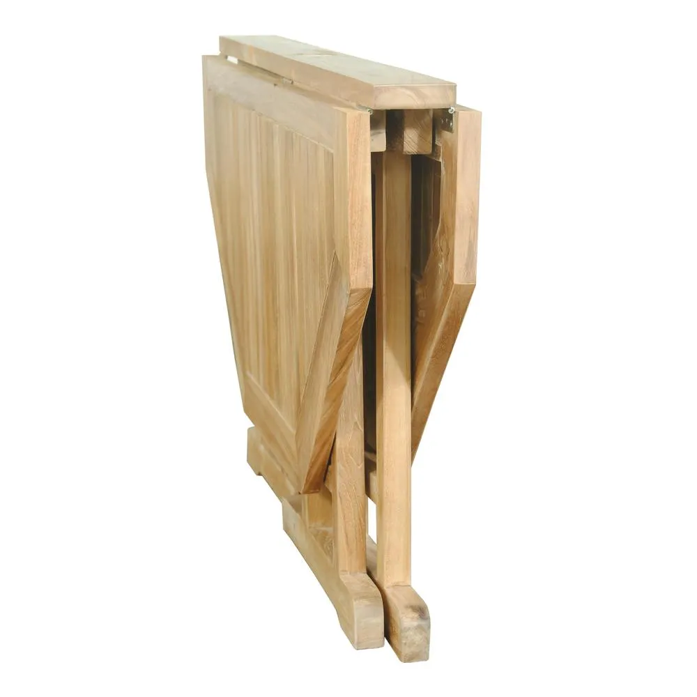 Butterfly 47" Round Folding Table By Anderson Teak