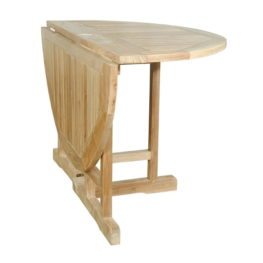 Butterfly 47" Round Folding Table By Anderson Teak