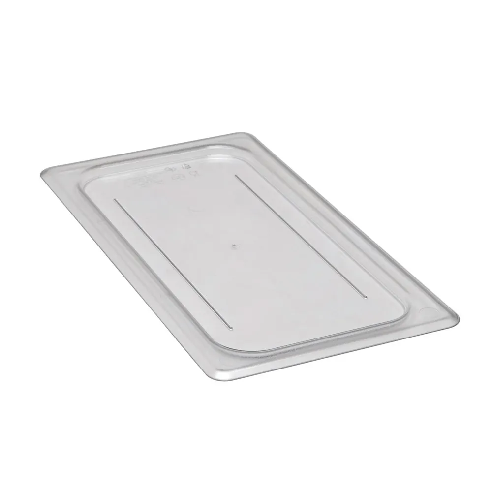 Cambro 30CWC135 Camwear Food Pan Cover, 1/3 Size, Flat, Clear Polycarbonate | Denson CFE