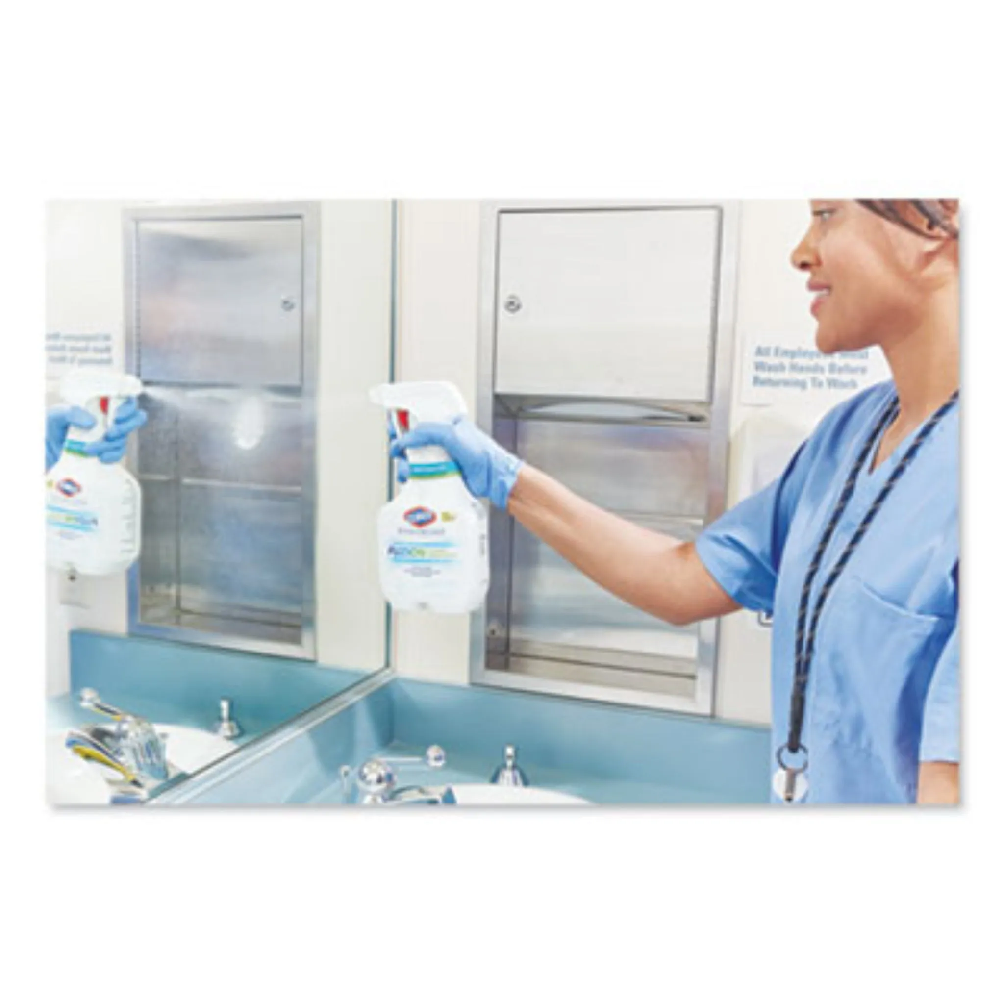 CLOROX SALES CO. CLO31478 Fuzion Cleaner Disinfectant, Unscented, 32 Oz Spray Bottle, Carton of 9