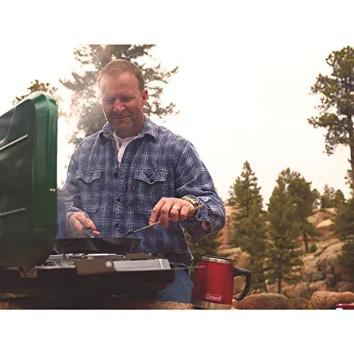 Coleman Eventemp 3 Burner Propane Stove Green, 5-drawer