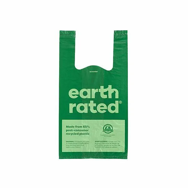 Earth Rated Easy-Tie Handle Bags Lavender 120-Pack
