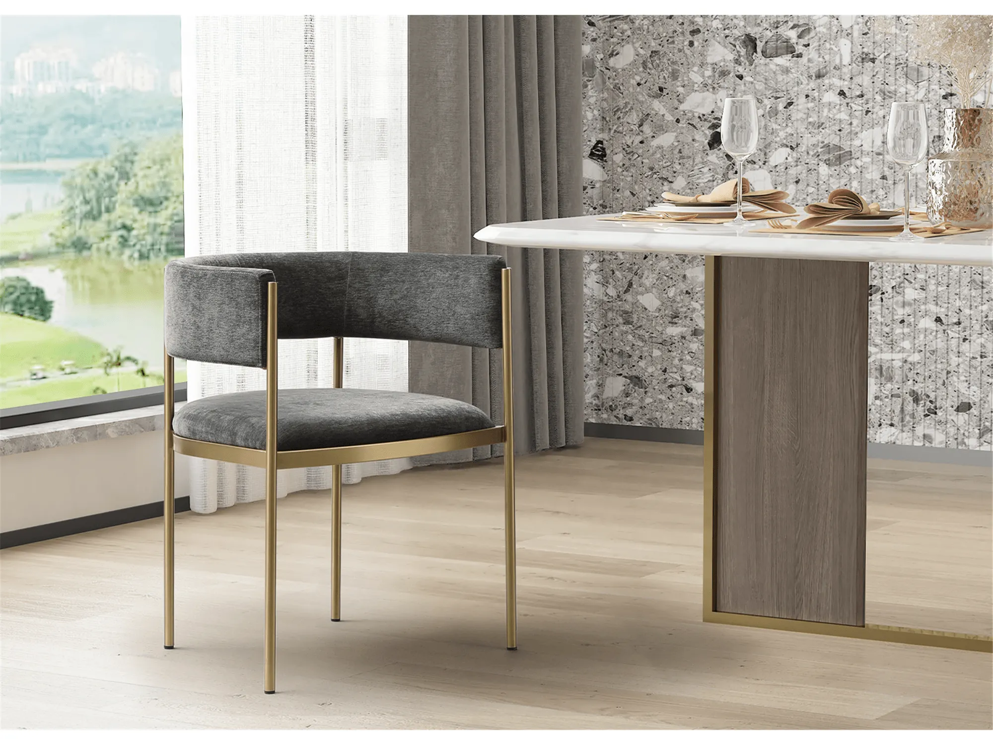Elfrida Dining Armchair: Set of 2