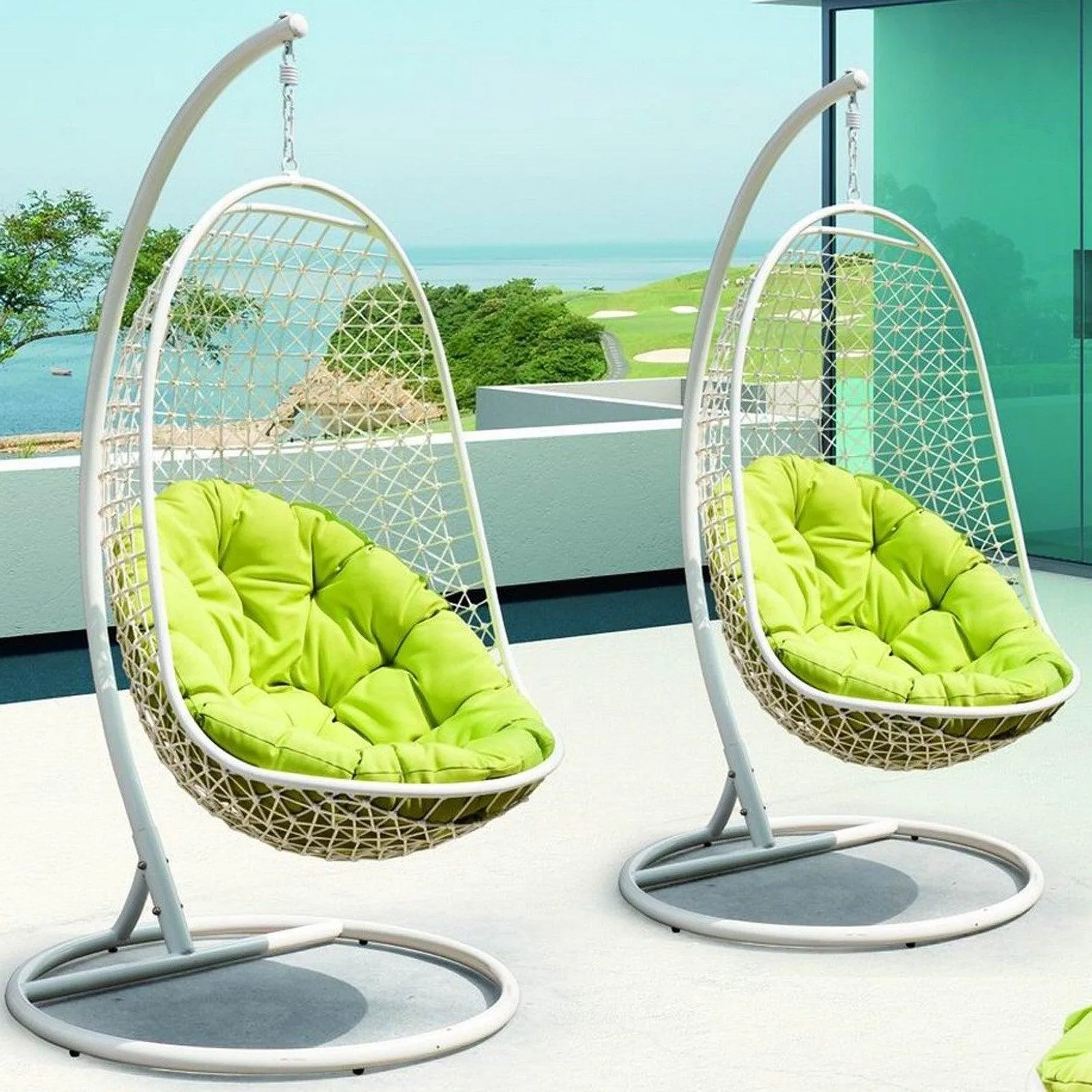 ENCOUNTER SWING OUTDOOR PATIO LOUNGE CHAIR