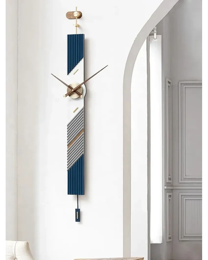 Energetic Rhythmic Beat Music Wall Clock | 6 x 52 inches