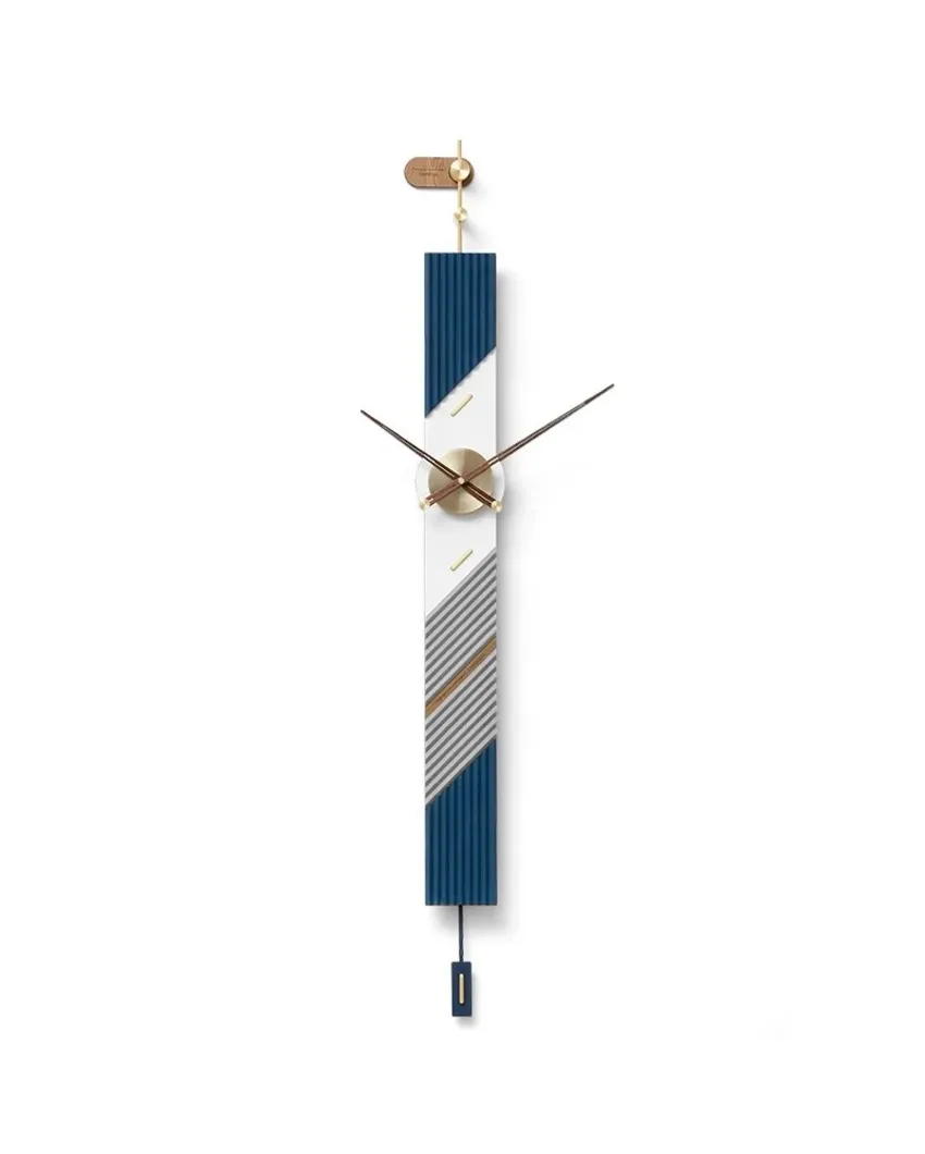 Energetic Rhythmic Beat Music Wall Clock | 6 x 52 inches