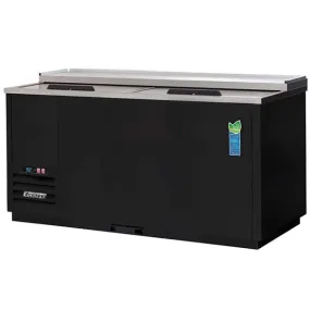 Everest EGC65 Glass and Plate chillers 2 Solid Lid 21 cu.ft.
