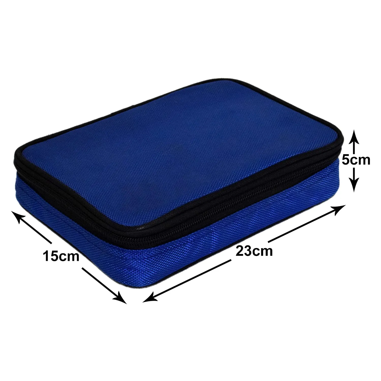Heart Home Plastic Compact Lunch Box with 2 Containers & Cover (Red)-50HH01215