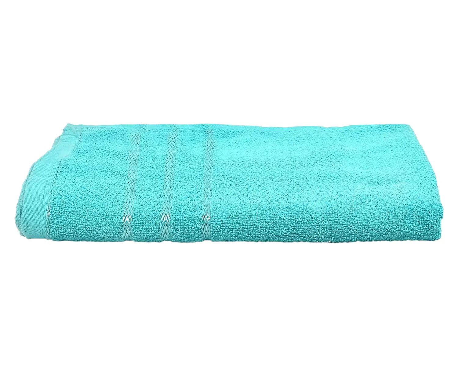 Heart Home Super Soft, Fluffy, Absorbent Cotton Baby, Kids Bath, Face Towel Perfect for Daily Use, 19"x38" (Blue), Standard