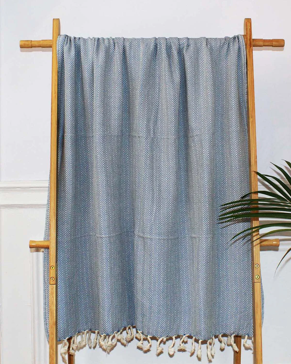 HERRINGBONE DESIGN TURKISH BATH TOWEL