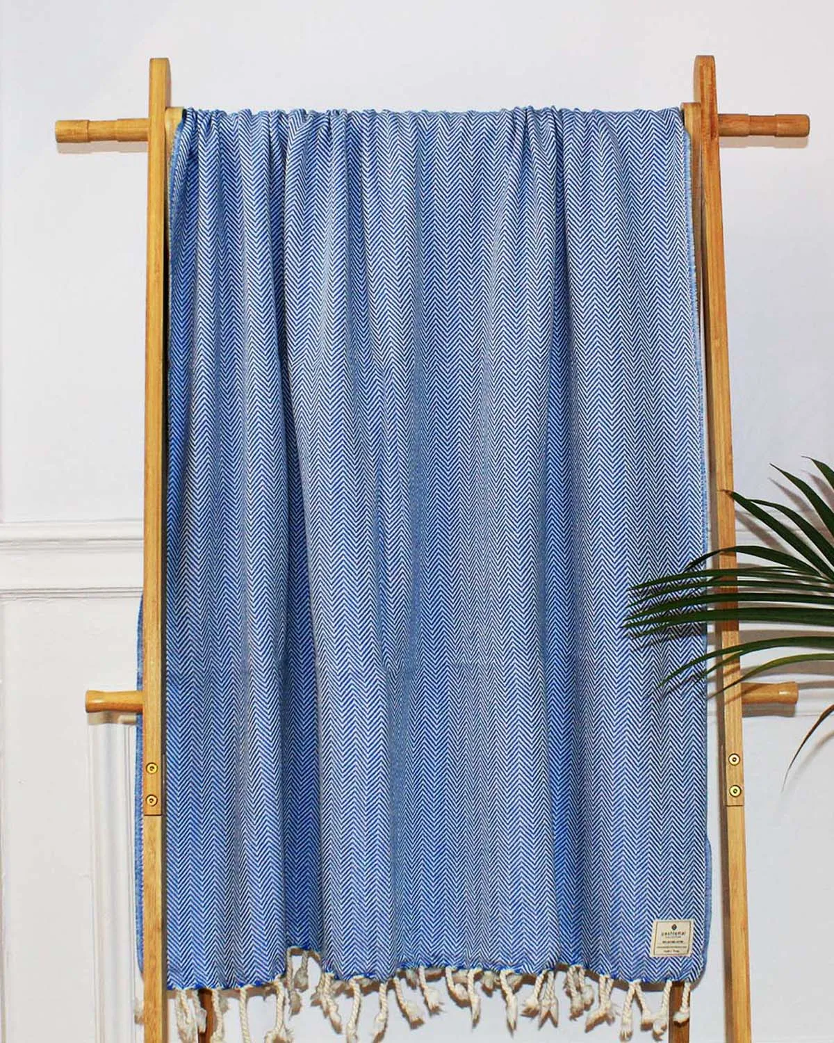 HERRINGBONE DESIGN TURKISH BATH TOWEL