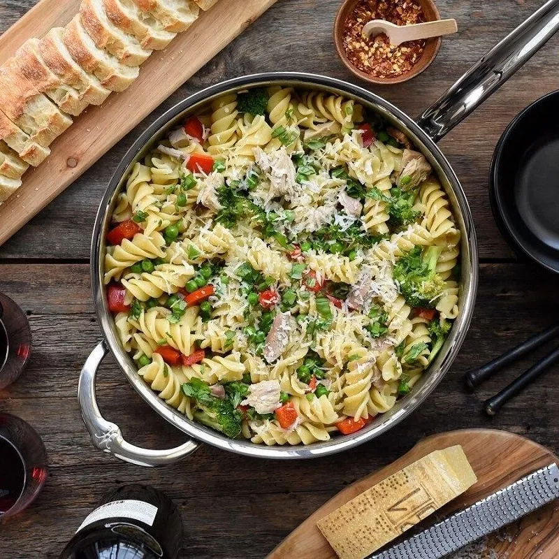 Hestan ProBond 3.5-Quart Clad SS Covered Saute Pan