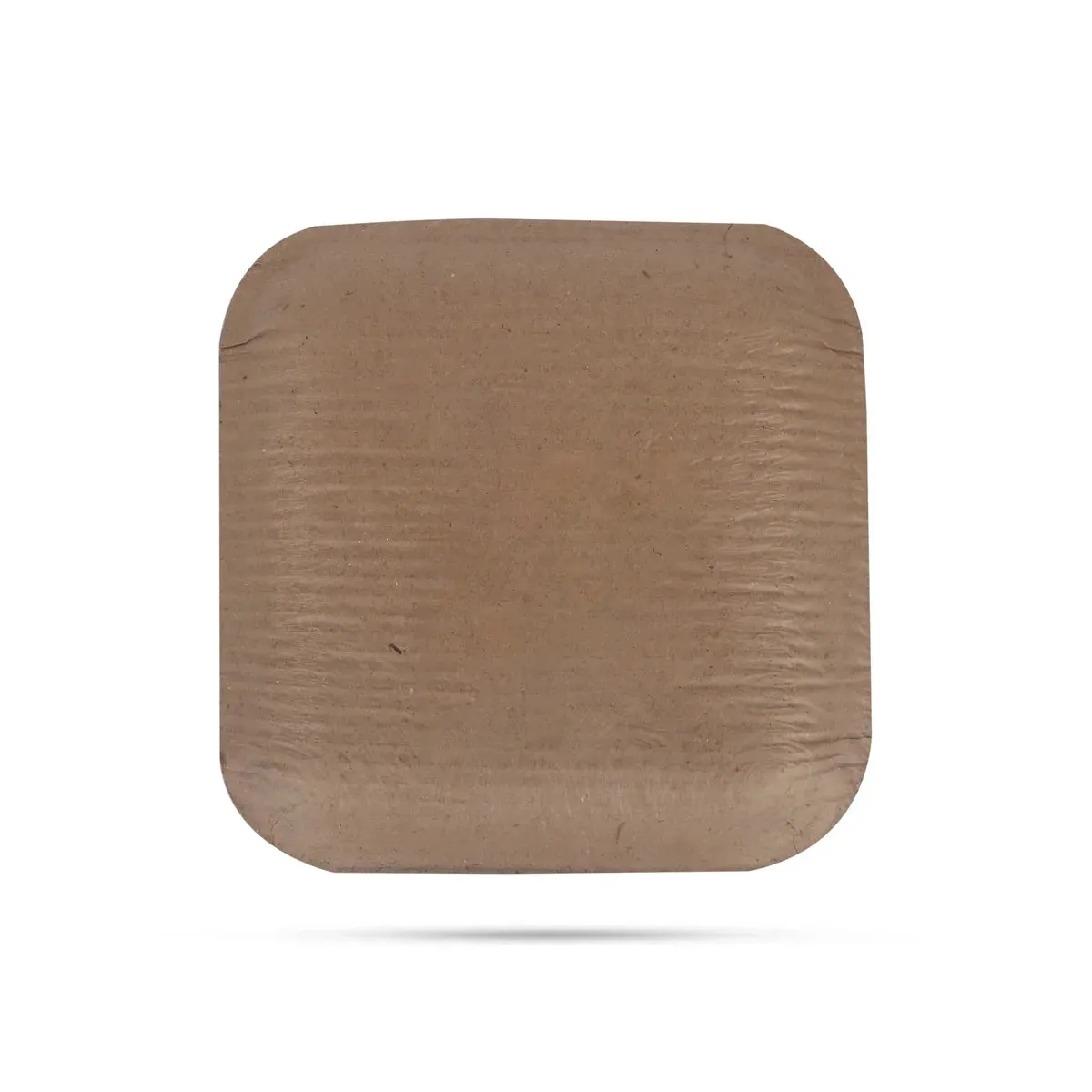 Leaf Plate - 10 Pcs Set - Square - 8x8 Inch