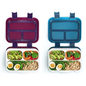 Leak-Proof Japanese Bento Lunch Box with Compartments