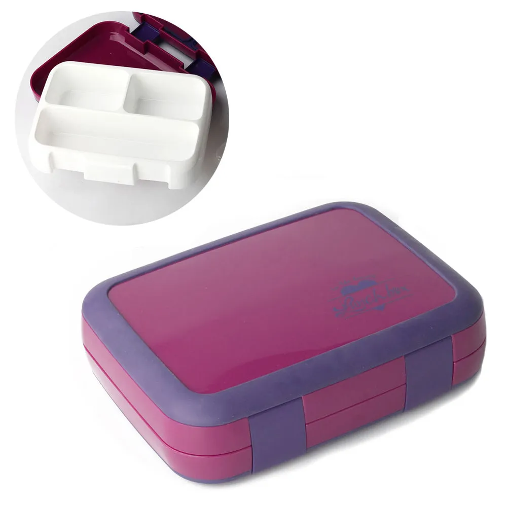 Leak-Proof Japanese Bento Lunch Box with Compartments