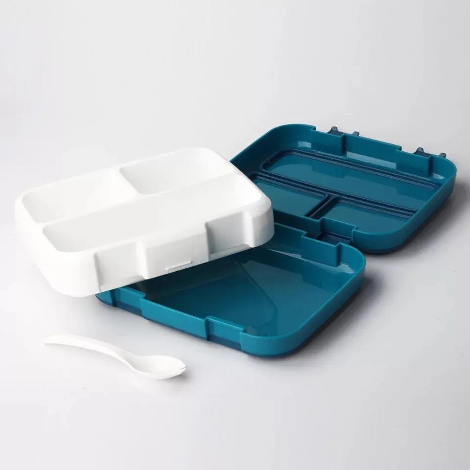 Leak-Proof Japanese Bento Lunch Box with Compartments