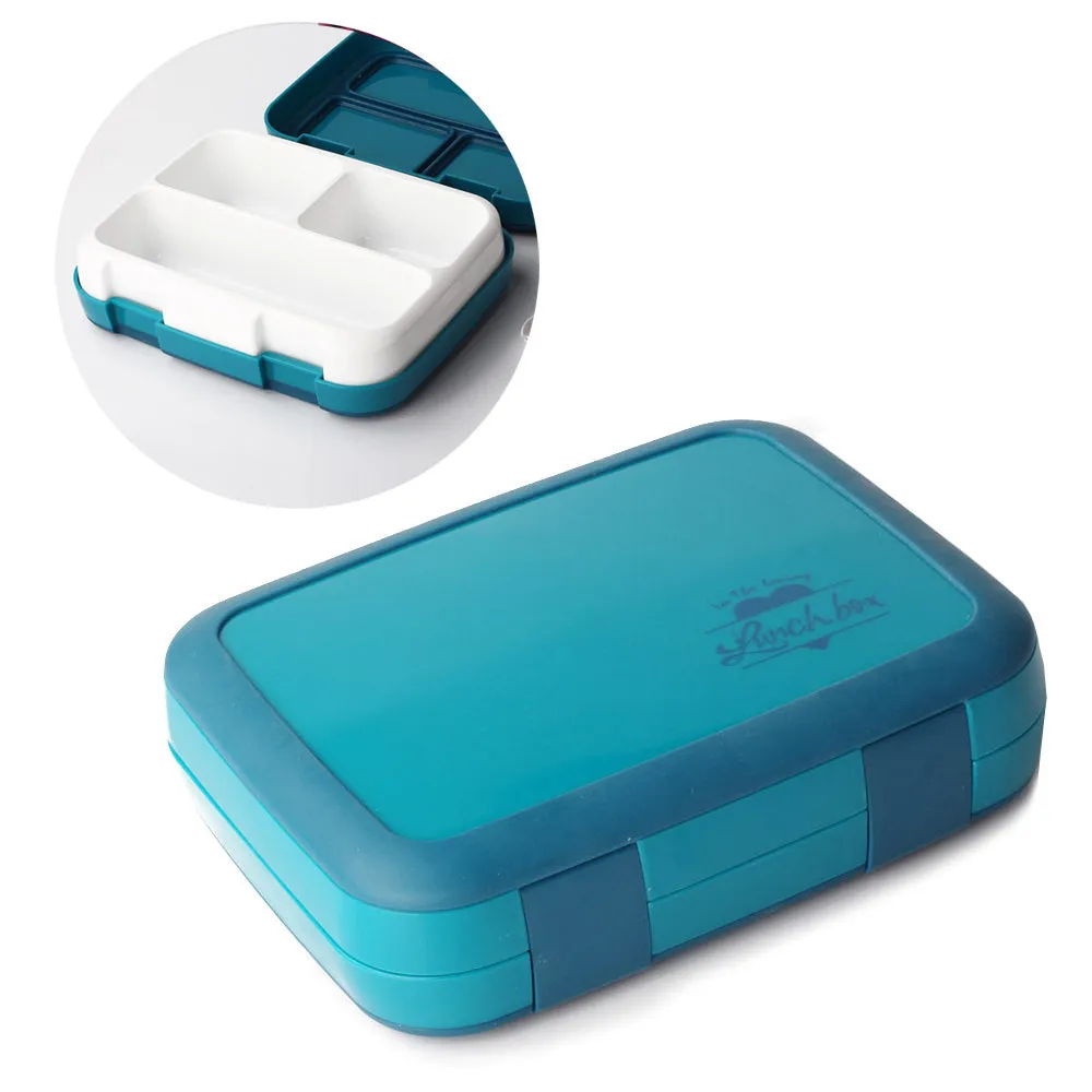 Leak-Proof Japanese Bento Lunch Box with Compartments