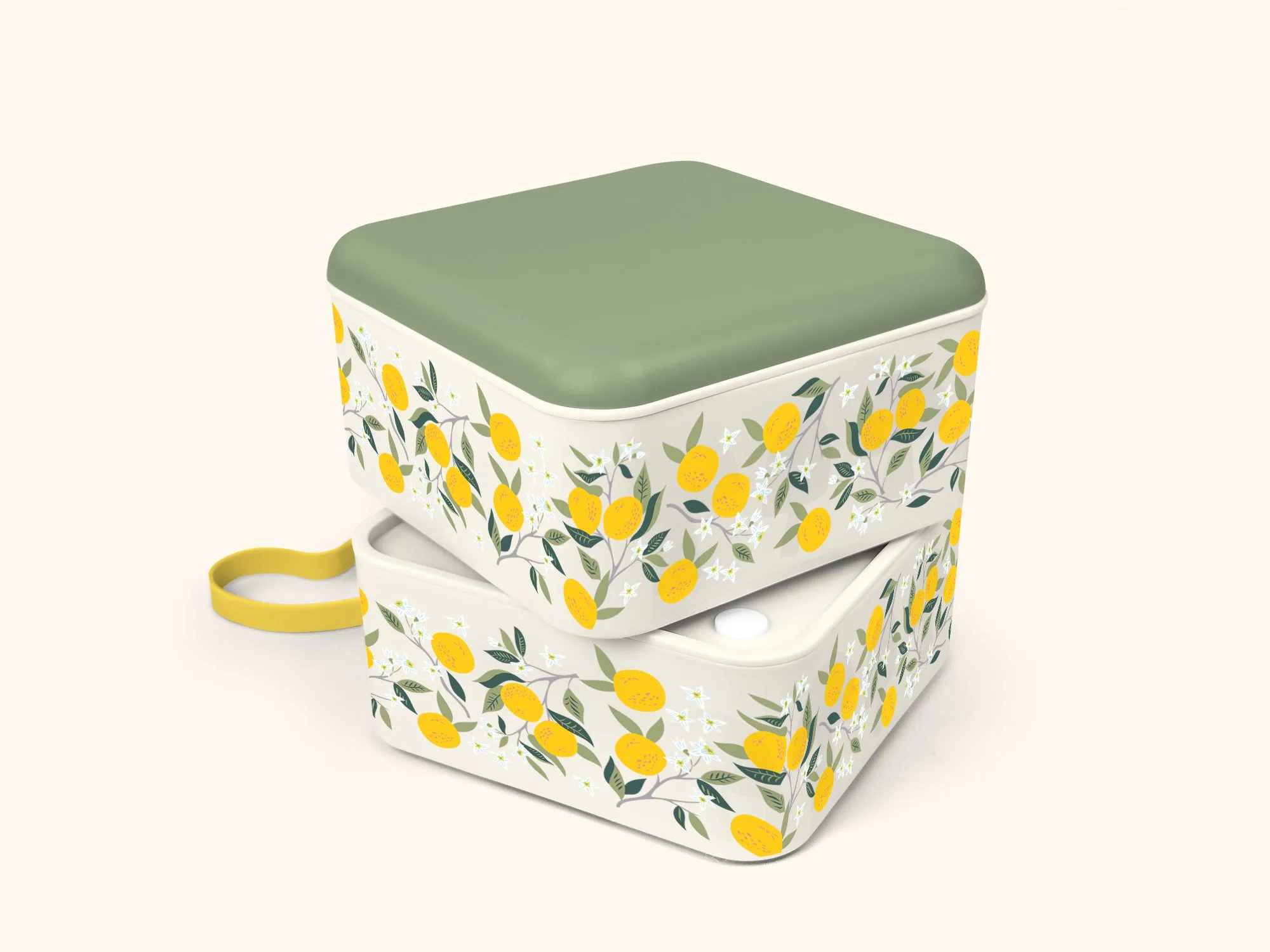Lemon Squeeze Lunch Size Bento Box