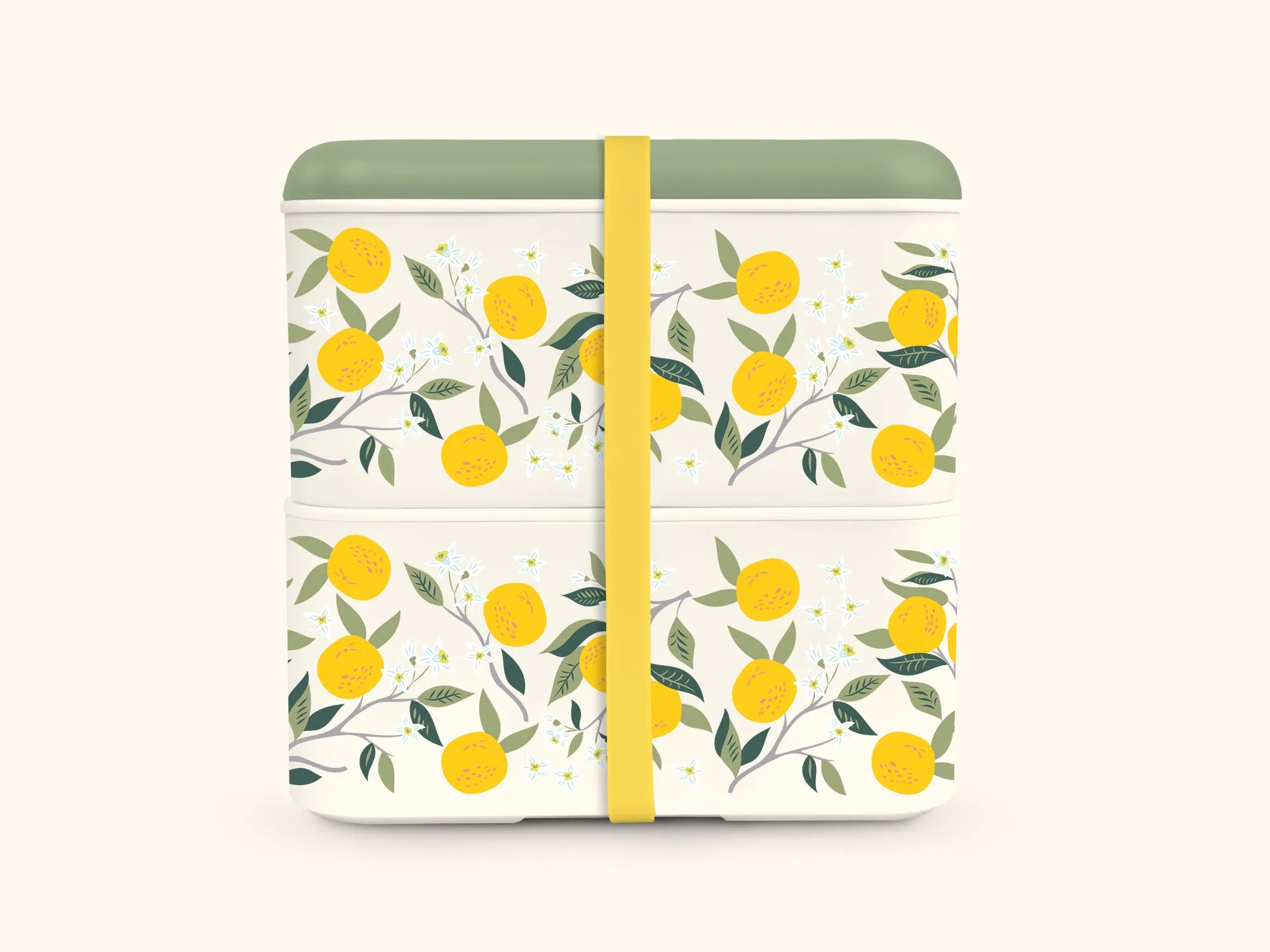 Lemon Squeeze Lunch Size Bento Box