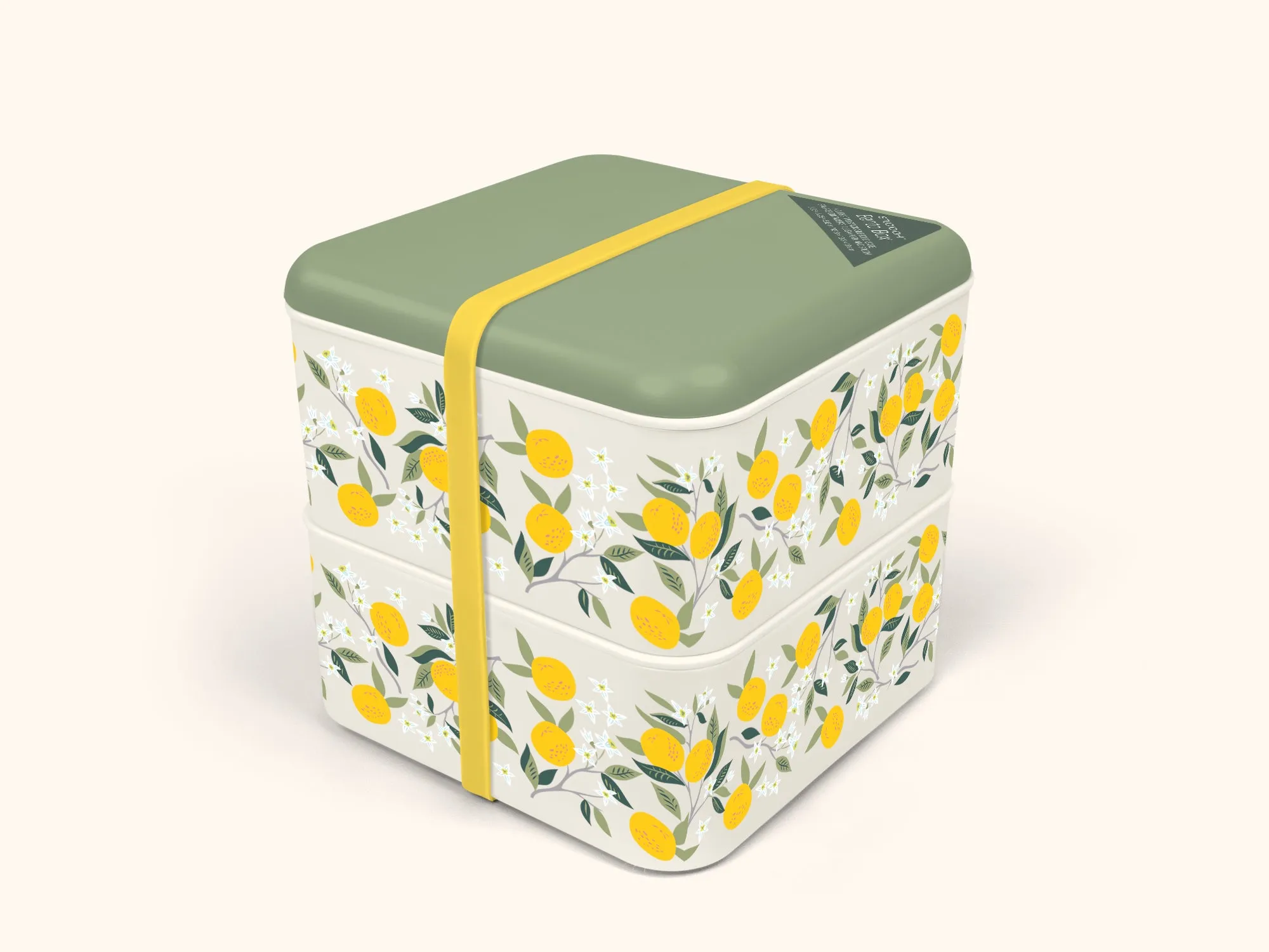 Lemon Squeeze Lunch Size Bento Box