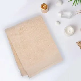 Micro Cotton Soft Serenity Solid Bath Towel - Beige