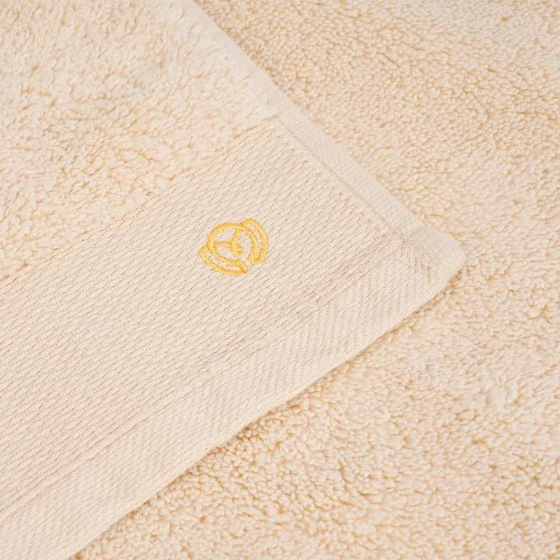 Micro Cotton Soft Serenity Solid Bath Towel - Beige