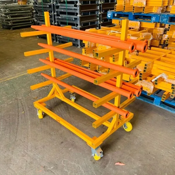 Mobile Pipe Trolley, 500KG Load Capacity