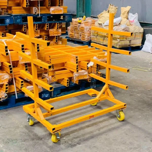Mobile Pipe Trolley, 500KG Load Capacity