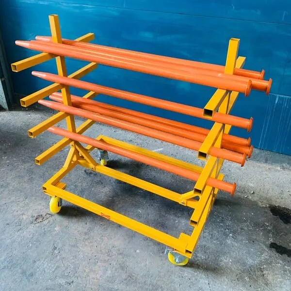 Mobile Pipe Trolley, 500KG Load Capacity