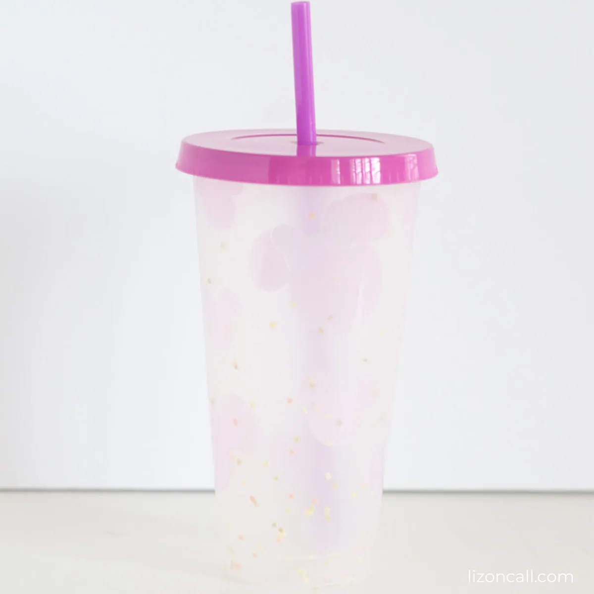 Mouse Heads Reusable Color Changing Cold Cup