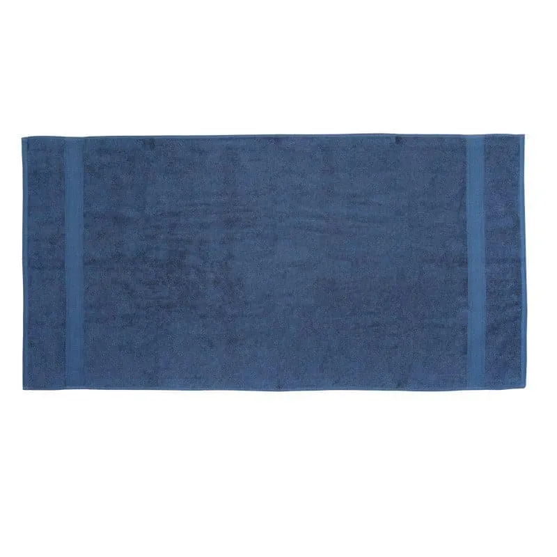Myst Bath Towel (Navy Blue) - Set Of Four