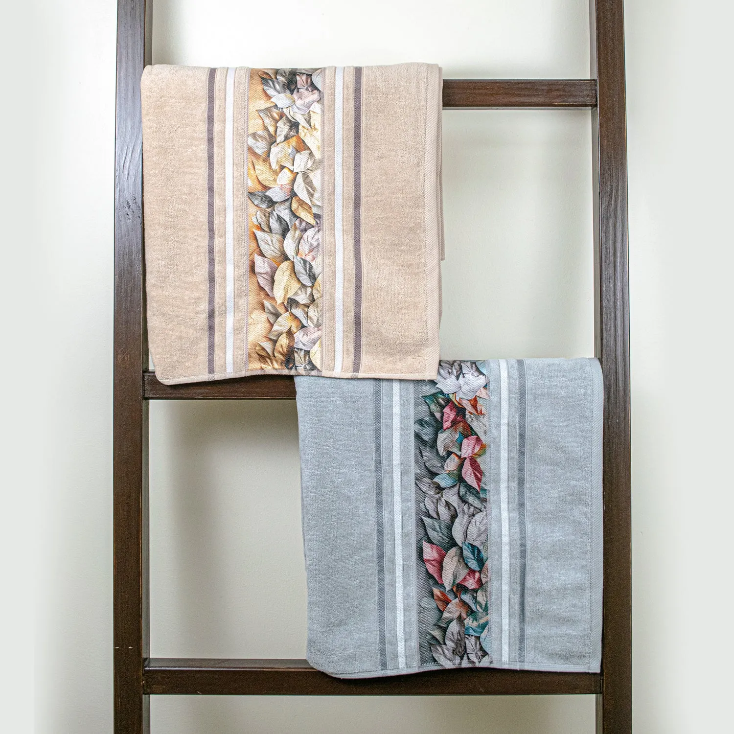 Oriental 450 GSM Bath Towels Set Of 2 | Ultra Soft & Highly Absorbent Towels