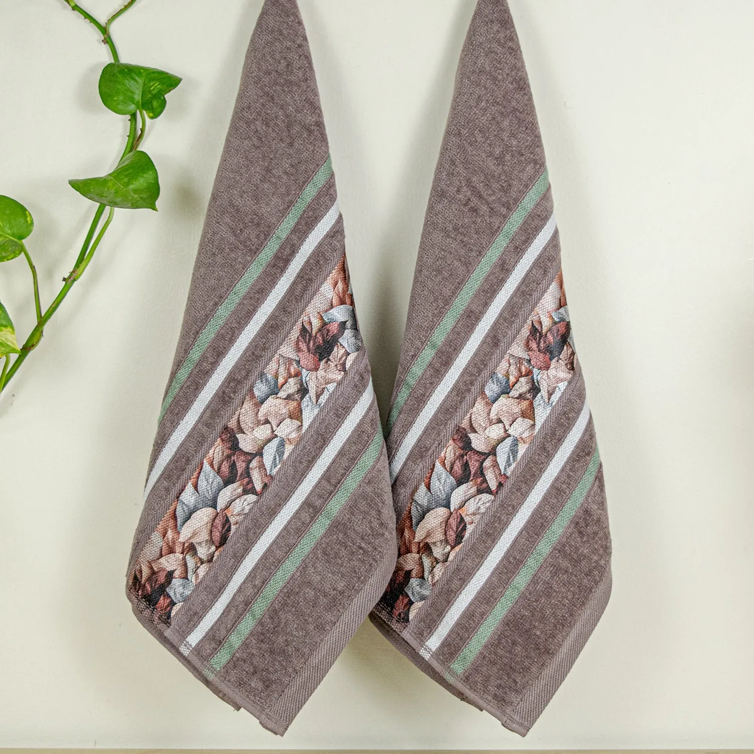 Oriental 450 GSM Bath Towels Set Of 4 | Ultra Soft & Highly Absorbent Towels